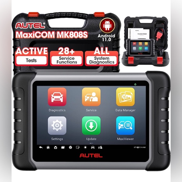 Autel Other - Autel Maxicom MX808s Auto Diagnostic Scan Tool Oe-level Full System